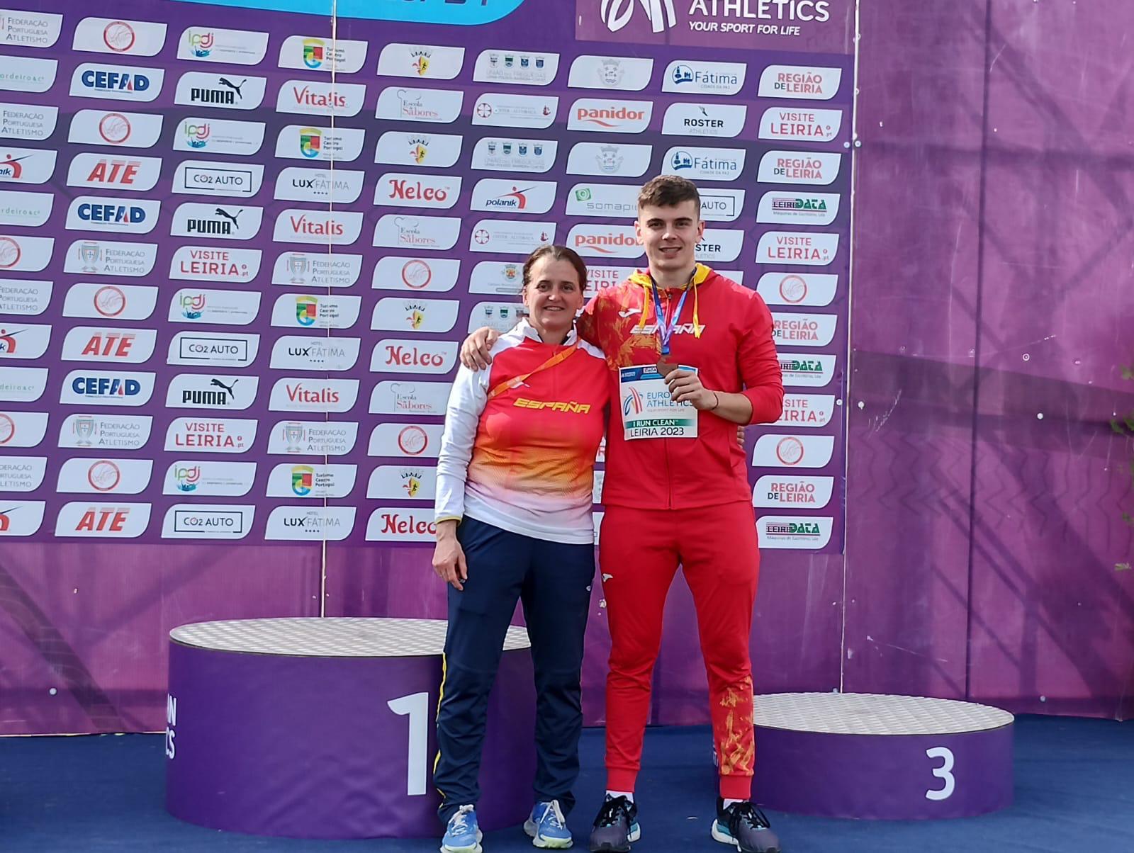 Manu Quijera bronce en la copa de europa de lanzamientos